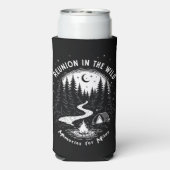 Reünie in het wild seltzer blikjeskoeler (Seltzer Achterkant)