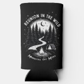 Reünie in het wild seltzer blikjeskoeler (Achterkant)