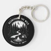 Reünie in het wild sleutelhanger (Achterkant)