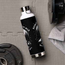 Reünie in het wild waterfles