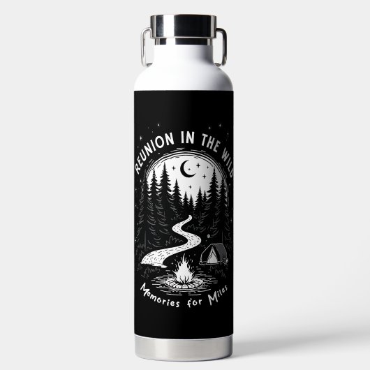 Reünie in het wild waterfles (Voorkant)