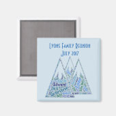 reünie magneet (Voorkant / Achterkant)