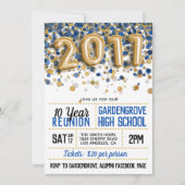 Reünie middelbare school 2011 kaart (Voorkant)