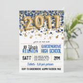 Reünie middelbare school 2011 kaart (Staand voorkant)