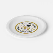 Reünie op de middelbare school, Afstuderen jaar Papieren Bordje (Gekanteld)