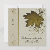  reünie over de ledemaatfamilie kaart (Voorkant)