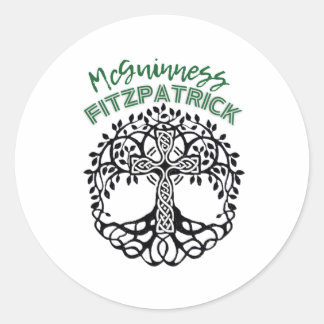 reünie-sticker ronde sticker