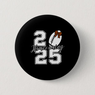 Reünie Thuiswedstrijd Hoco 2025 School Team Spirit Ronde Button 5,7 Cm
