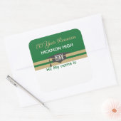 Reünie tijd! 3" naamlabel sticker (Envelop)