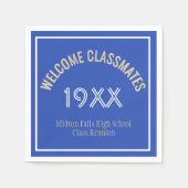 Reünie tijd! Custom Class Reunion Napkins Servet (Voorkant)