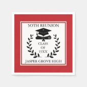 Reünie tijd leuk! Custom Class reünie Servet (Voorkant)