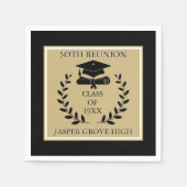 Reünie tijd leuk! Custom Class reünie Servet (Voorkant)