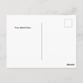 Reünie uitnodigen! Perfect Class Reunion Briefkaar Briefkaart (Achterkant)