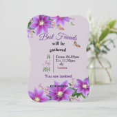 Reünie uitnodiging (Staand voorkant)