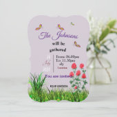 Reünie uitnodiging (Staand voorkant)