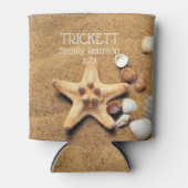 Reünie van de familie Starfish en Seashells Blikjeskoeler (Voorkant)