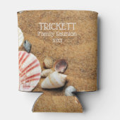 Reünie van de familie Starfish en Seashells Blikjeskoeler (Achterkant)