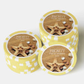 Reünie van de familie Starfish en Seashells Poker Chips (Opstapeling)