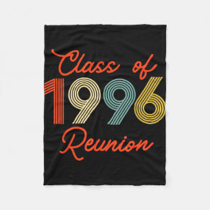 Reünie van de klas van 1996 middelbare schoolfeest fleece deken