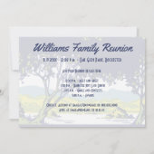  reünie van de retroboom kaart (Achterkant)