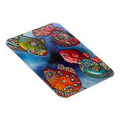 Reünie van de visfamilie magneet (Rechterzijde)