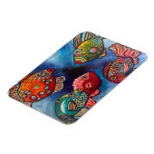 Reünie van de visfamilie magneet (Linkerzijde)