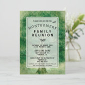  reünie van de Waterverf-eik-boomfamilie Kaart (Staand voorkant)