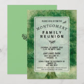  reünie van de Waterverf-eik-boomfamilie Kaart (Voorkant / Achterkant)