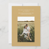 Reünie voor het Union Pre Wedding Event Kaart (Achterkant)