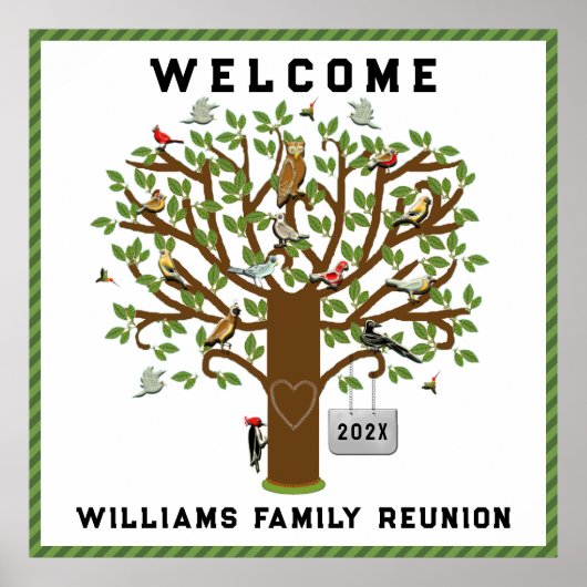 Reünie Welkom Poster (Voorkant)