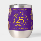 Reünieklas van Purple & Gold School College (Achterkant)