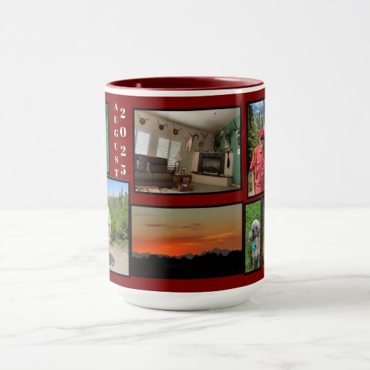 "Reunion" 15 oz. Ringer combo mok (Midden)