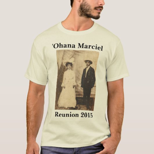 Reunion 2015: Ohana van John & Lydia T-shirt (Voorkant)