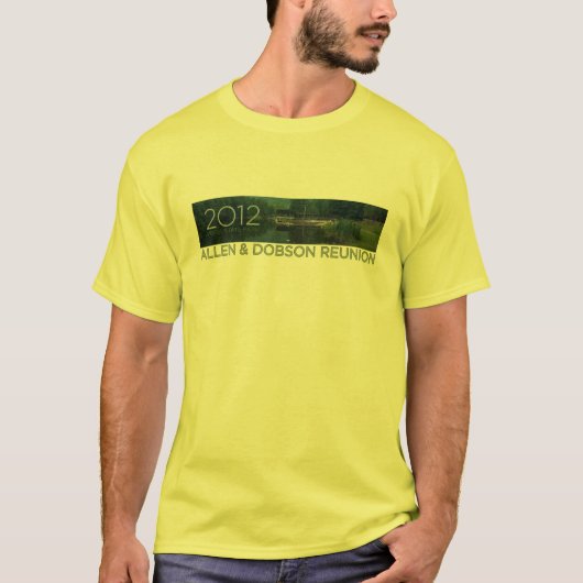 Reunion Allen & Dobson 2012 - Pastels T-shirt (Voorkant)