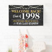 Reunion Banner voor middelbare schoolklassen (Insitu)