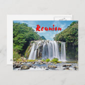 Réunion Briefkaart (Voorkant / Achterkant)