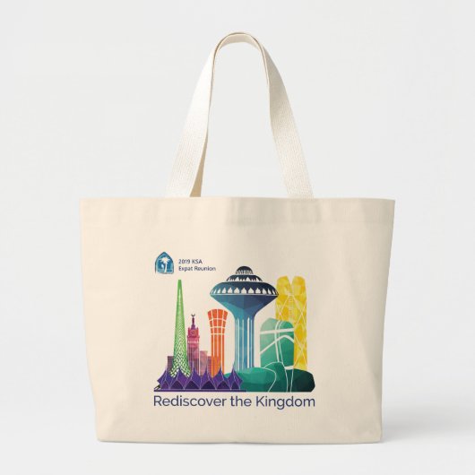 Reunion canvas tas (Voorkant)