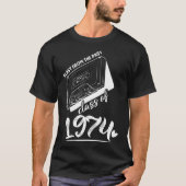 Reunion Class of 1974 School Afstuderen Blast Van T-shirt (Voorkant)