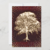 Reunion -  familieboom kaart (Achterkant)