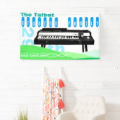 Reunion Family Organ Music Party Banner (Insitu)