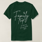 Reunion Family Trip 2023 maakt herinneringen vakan T-shirt (Design voorkant)