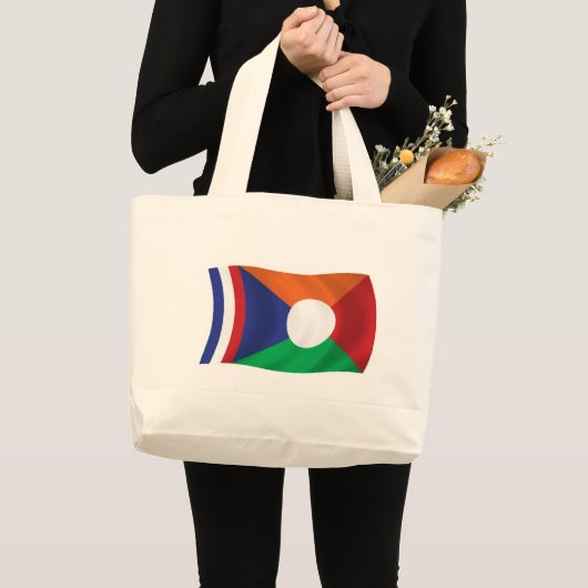 Reunion Flag Canvas tas (Voorkant (product))