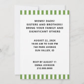 Reunion Invitation Kaart (Achterkant)