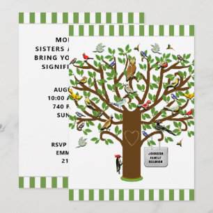 Reunion Invitation Kaart