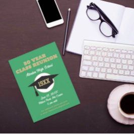 Reunion Invite! Aangepast Briefkaart voor klasreün