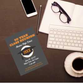 Reunion Invite! Aangepast Briefkaart voor klasreün