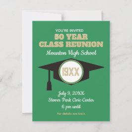 Reunion Invite! Aangepast Briefkaart voor klasreün