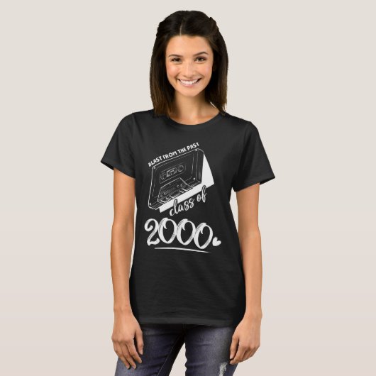 Reunion Klasse van 2000 School Afstuderen Blast Va T-shirt (Voorkant volledig)