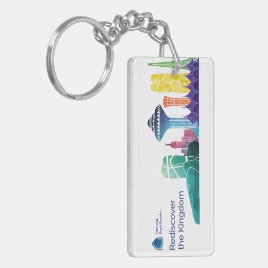 Reunion Logo Sleutelhanger (Voorkant Links)