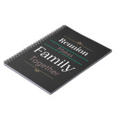 Reunion maakt familie samen notitieboek (Linkerzijde)